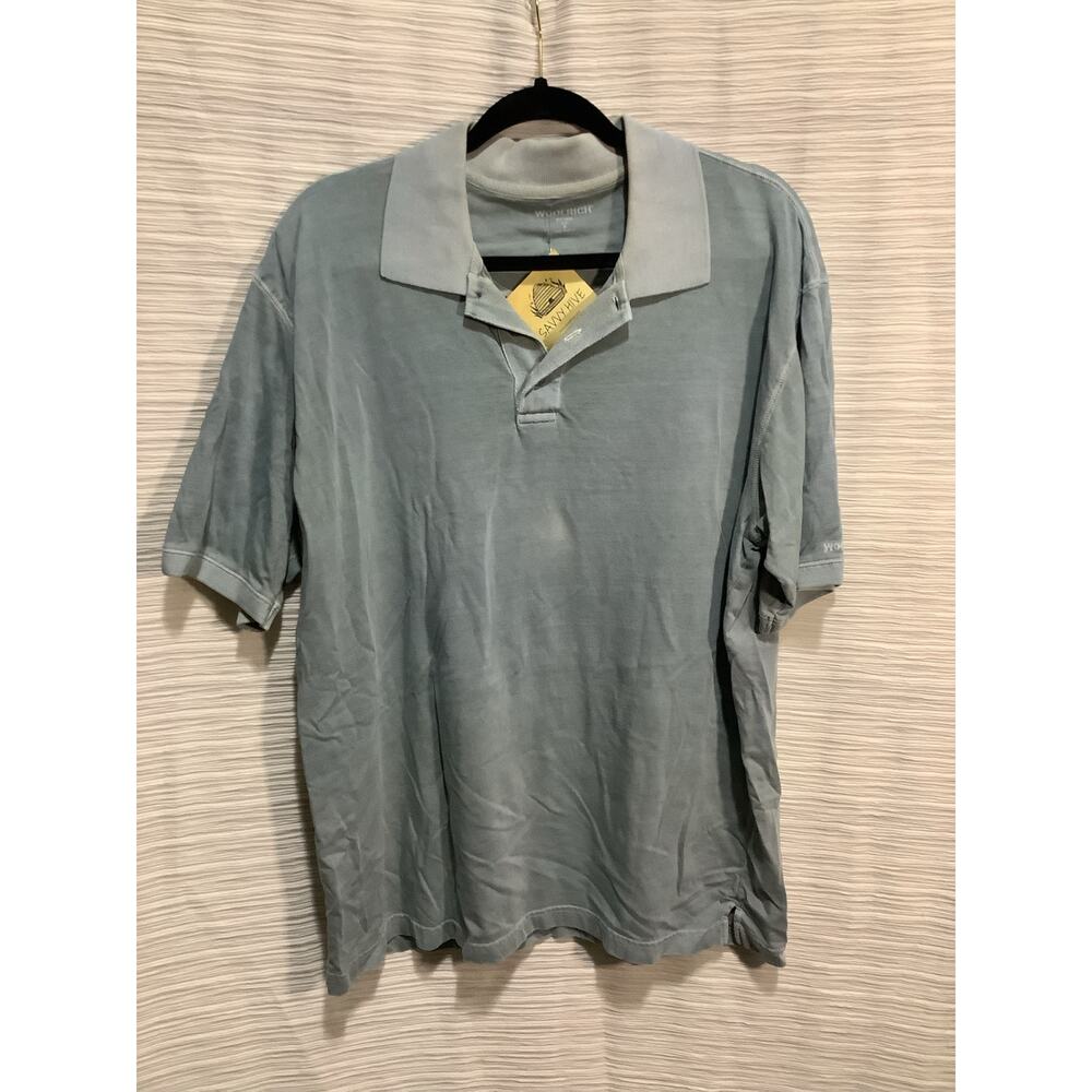 Slate Blue Woolrich Polo